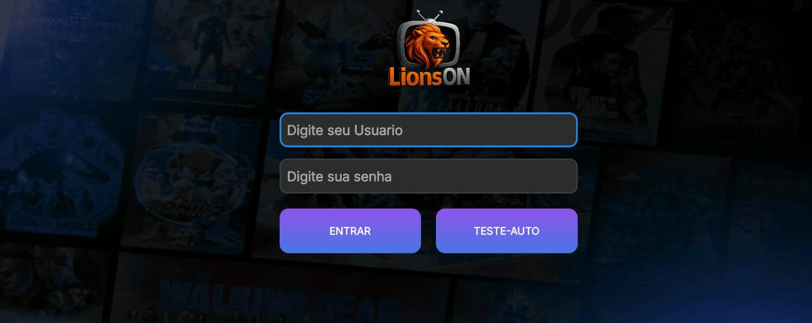 IBO Teste automático 4k